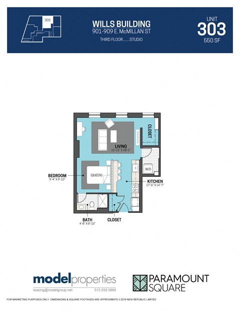 1826 Race Street Studio-1 Bed Apartment for Rent - Photo Gallery 28